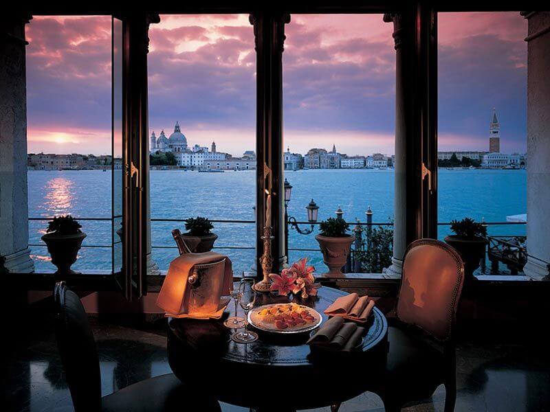 most scenic restaurants in the world, Hotel Cipriani, Venice