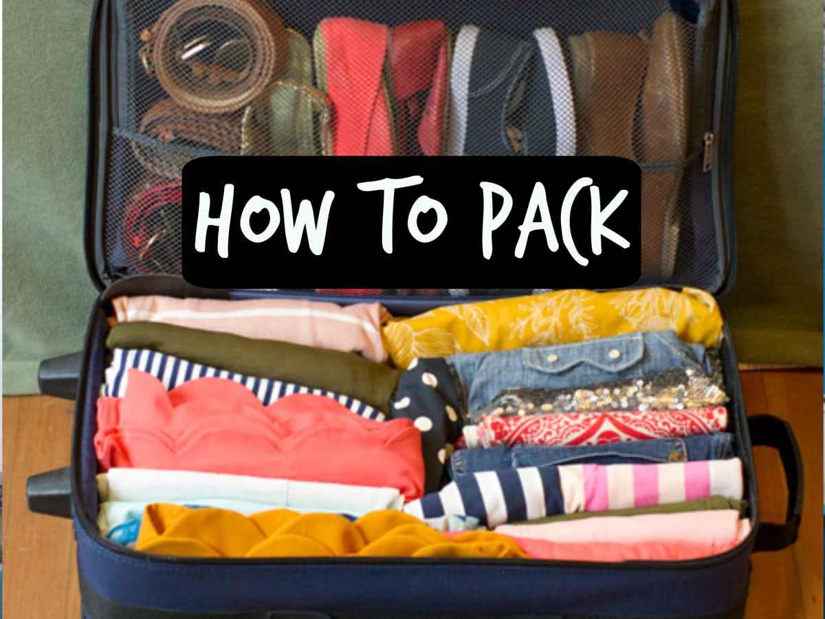 Amazing Hack to pack a suitcase- on Vacations Amazing Hack to pack a suitcase- on Vacations