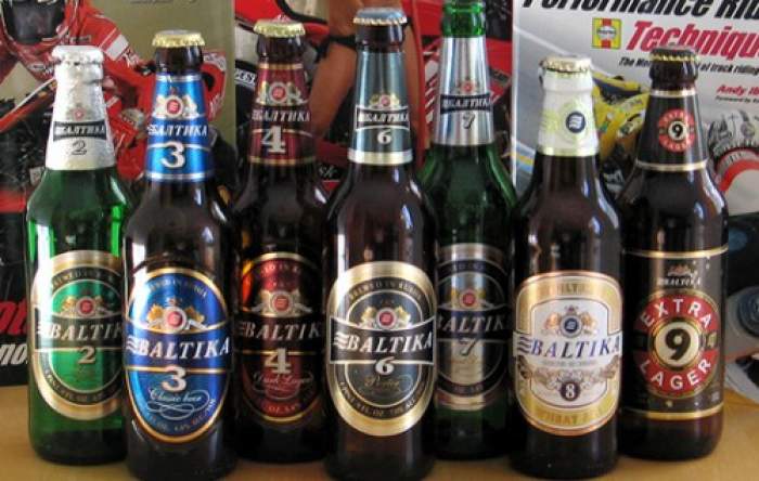Baltika beer Moscow, Russia
