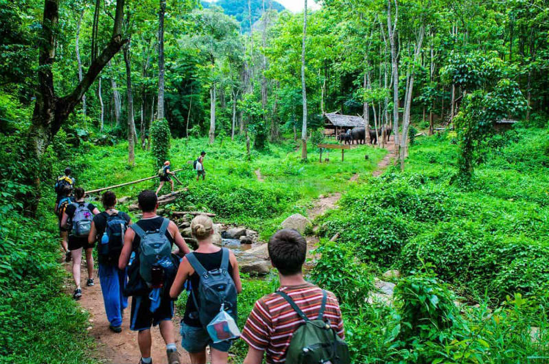 hiking in thailand