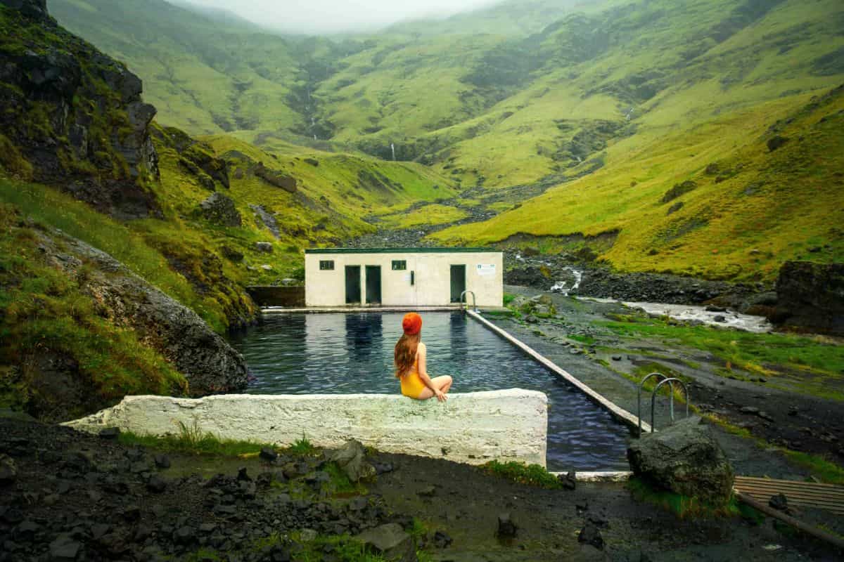 best hot springs in Iceland 
