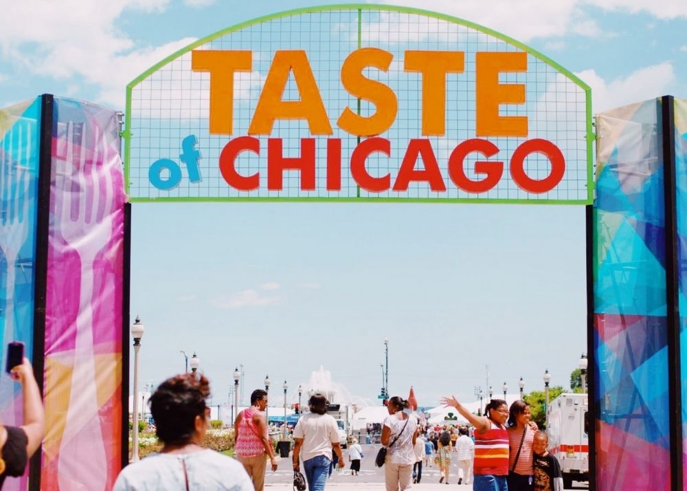 Taste of Chicago food festival